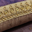 インド手仕事名古屋帯　質感・風合