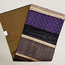 インド手仕事名古屋帯　帯裏