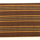 鳶八丈の名古屋帯　前柄