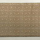 インドサリー白茶の紋織り名古屋帯 前柄