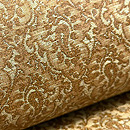 インドサリー白茶の紋織り名古屋帯 質感・風合