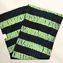 横縞絞り文様の名古屋帯 帯裏