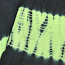 横縞絞り文様の名古屋帯 質感・風合