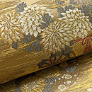 花車文様織りの名古屋帯 質感・風合