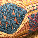 ラオスの紋織帯 質感・風合