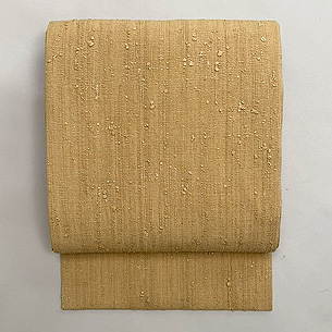 浦野理一 縦節紬の名古屋帯