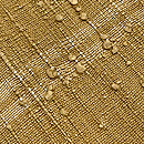 浦野理一 縦節紬の名古屋帯 質感・風合