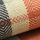 唐木綿の名古屋帯　質感・風合