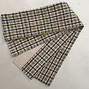 生成り色丹波木綿の半巾帯　帯裏