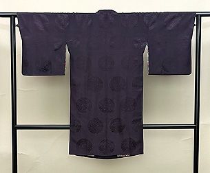 渦流文の道行コート