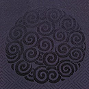 渦流文の道行コート