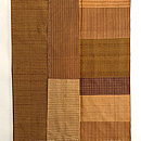 黄八丈の継ぎ着物