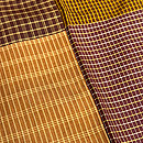 黄八丈の継ぎ着物