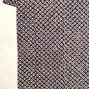 紫根染め木綿の袷