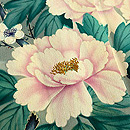 江戸紫牡丹におしどりの色留袖