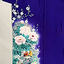 江戸紫牡丹におしどりの色留袖