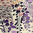 白地御所解き文様の訪問着