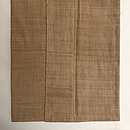 縦節紬 白茶色の袷 浦野理一作