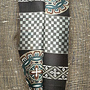 結城と久米島の継ぎ道中着