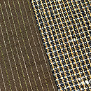 結城と久米島の継ぎ道中着