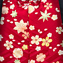 黒地吹き寄せ文様刺繍羽織