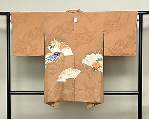 地紙文様の絵羽織