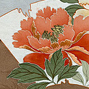 地紙文様の絵羽織