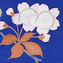 雲文に桜文様の長羽織