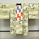 椿にイチリンソウ文の長羽織