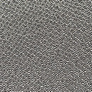 銀鼠色鬼絞縮緬の無地袷 浦野理一作