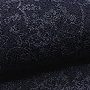 鬼縮緬に唐草紋の江戸小紋