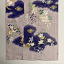 藤に桜橘文様の訪問着