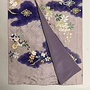 藤に桜橘文様の訪問着