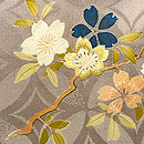 藤に桜橘文様の訪問着