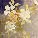 藤に桜橘文様の訪問着