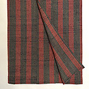 太縞のざざんざ織の着物