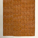 金茶色カラフル絣紬