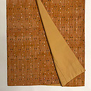 金茶色カラフル絣紬