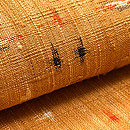 金茶色カラフル絣紬