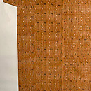 金茶色カラフル絣紬