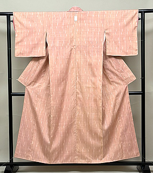 琉球文様紅花紬