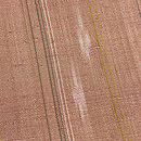 琉球文様紅花紬