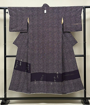 花弁ちらし文様付下