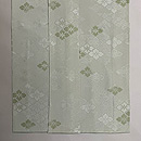 花菱紋織色無地着物