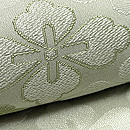 花菱紋織色無地着物