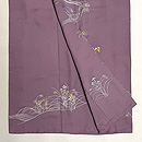 草花と波間に遊ぶ兎文様一つ紋色留