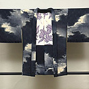 黒地雲文の羽織