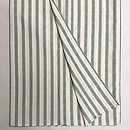 縦縞文様の単衣紬