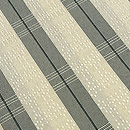 縦縞文様の単衣紬