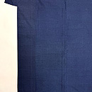 ドット柄綿薩摩単衣